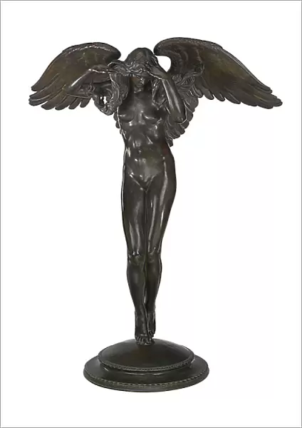 Descending Night, 1914 (bronze with brown patina)