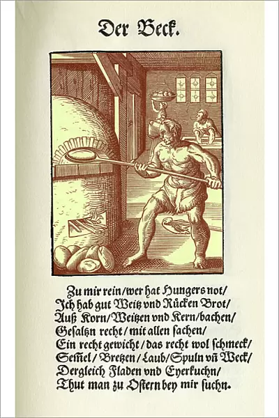 The Baker, 1568 (engraving)