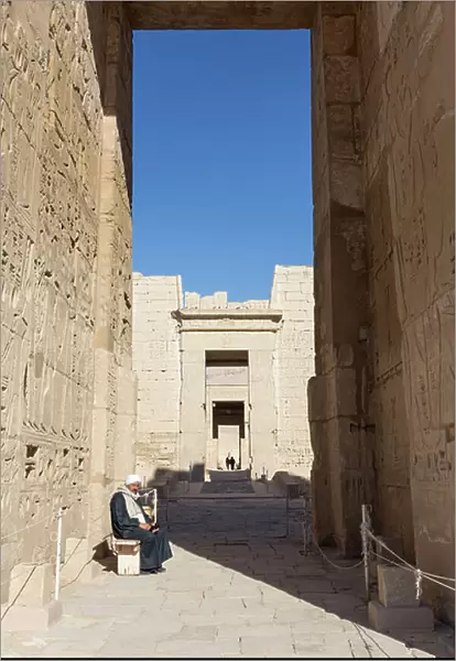 Medinat Habu temple, Luxor, Egypt