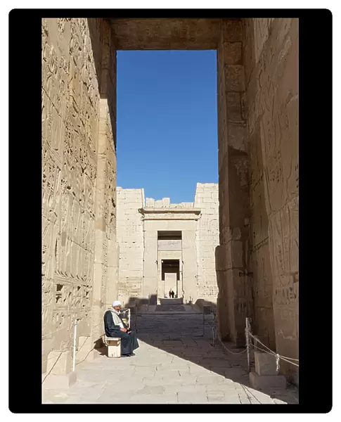 Medinat Habu temple, Luxor, Egypt