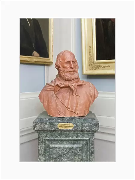 Portrait of Giuseppe Garibaldi, (sulpture)