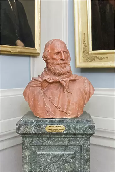 Portrait of Giuseppe Garibaldi, (sulpture)