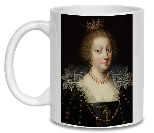 Portrait of Queen Anne of Austria (1601-1666), 1620-30 (oil on panel)