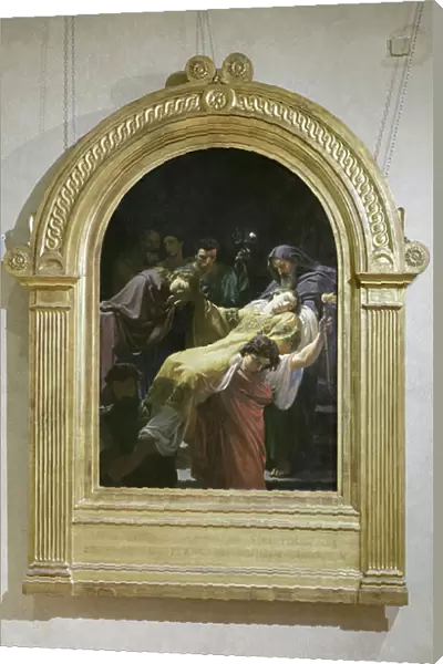 Transport of Saint Stephen, 19th century (painting)