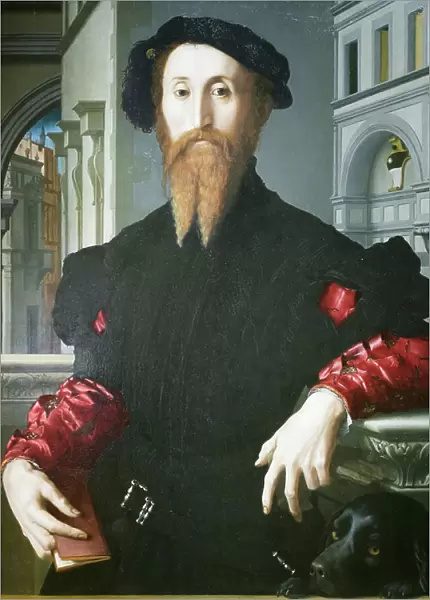 Portrait of Bartolomeo Panciatichi, 1541-45, (oil on wood panel)