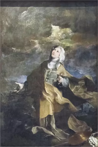 The Blessed Michelina (oil on canvas)