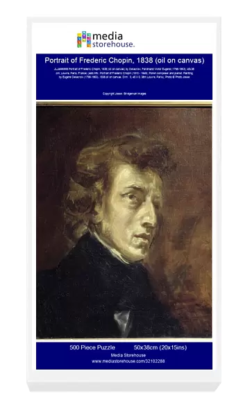 Portrait of Frederic Chopin, 1838 (oil on canvas)
