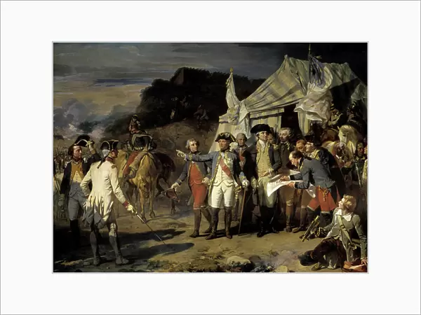The Siege of Yorktown (1781), 1836 (oil on canvas)