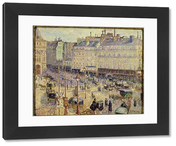 Place du Havre in Paris in 1893, 1893 (oil on canvas)