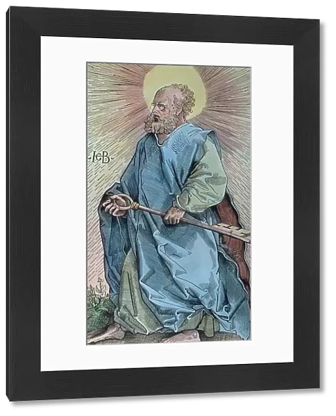 Saint Peter, 15th century (engraving)