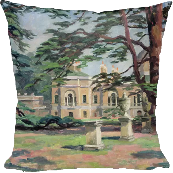 Chiswick House (oil on canvas)