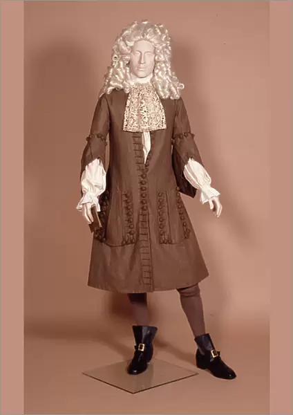 Coat, 1685-95 (silk & wool)