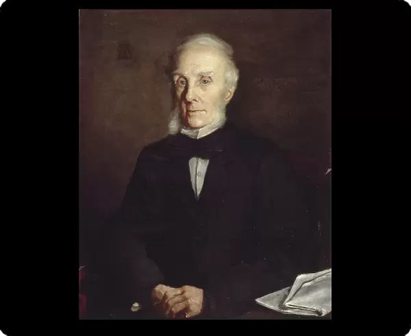 The Reverend William Gaskell, 1879 (oil on canvas)