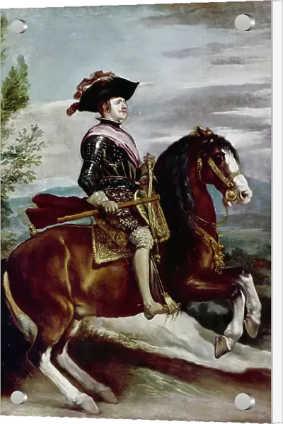 Portrait of Portrait of Philip IV on horseback, c. 1635 (oil on canvas)