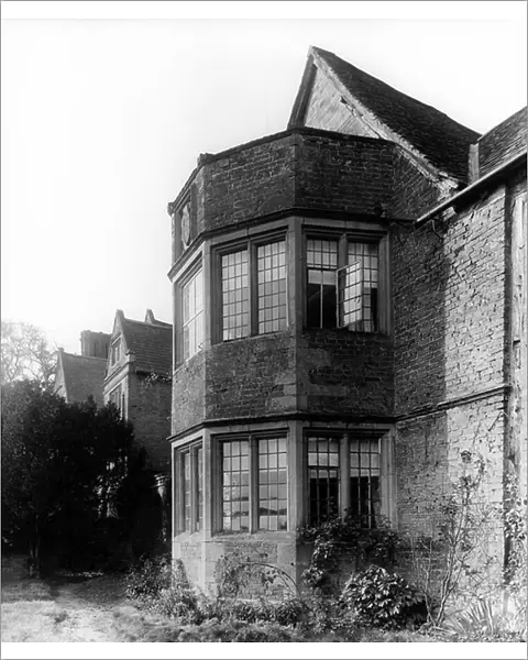 Ragdale Old Hall, from England's Lost Houses by Giles Worsley (1961-2006) published 2002 (b / w photo)