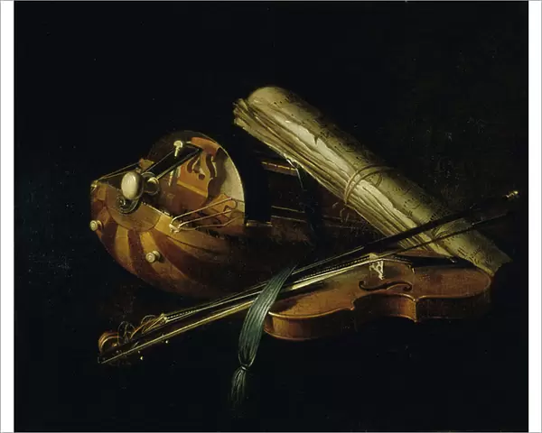 Musical Instruments, 1756 (oil on canvas)