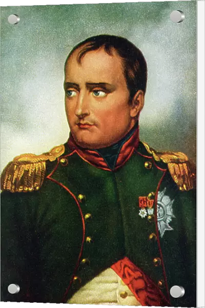 Portrait of Napoleon Bonaparte, 1915 (screen print)