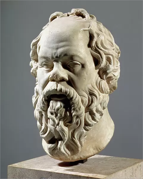 Portrait of Socrates (marble)