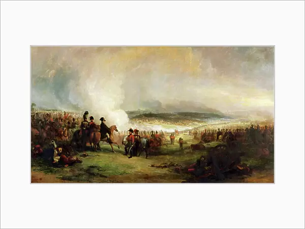 The Battle of Waterloo (oil on canvas)