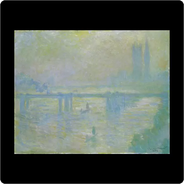 Charing Cross Bridge, 1902 (oil on canvas)