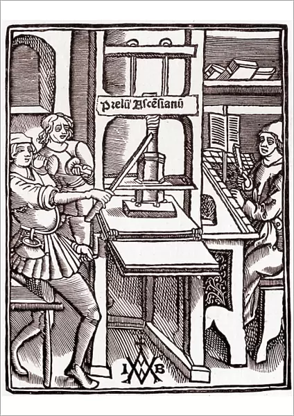 Printing press 1511 (engraving)