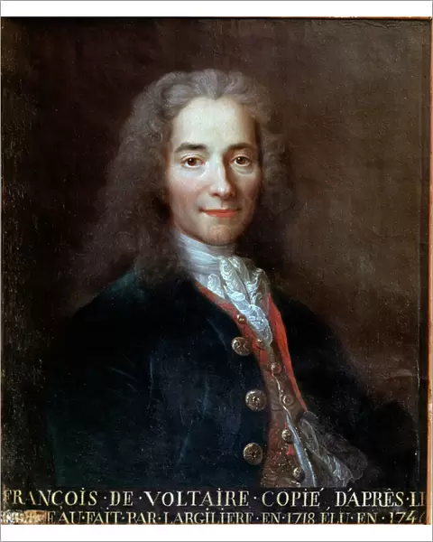 Portrait of Voltaire, 18th century (painting)