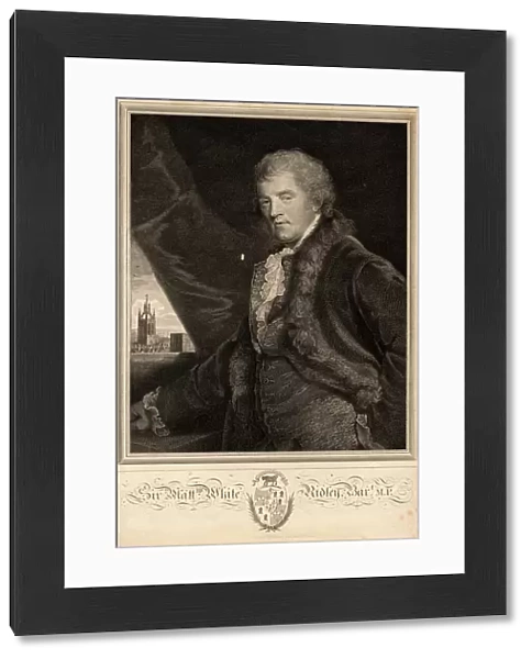 Sir Matthew White Ridley, 1803 (etching)