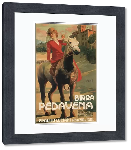 adveristing for Beer Pedavena, 1910s (poster)