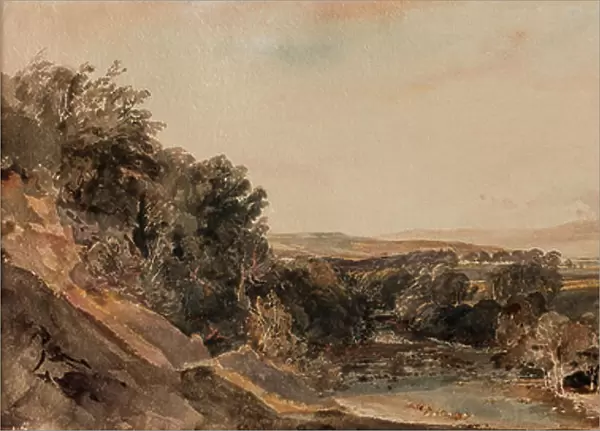Cannock Chase, c.1840 (watercolour on paper)