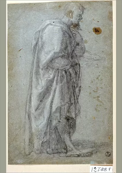 Apostle (chalk on paper)