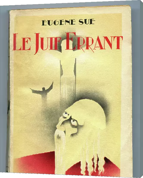 Cover of Eugene Sue's book Le Juif errant, 1936 (print)