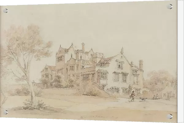 An Old House, date unknown (watercolour on paper)