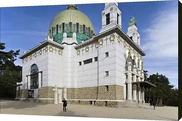 The Church Am Steinhof in Vienna, Austria. Architect Otto Wagner (1841-1918), construction 1904-1907. Photography 31 / 02 / 08