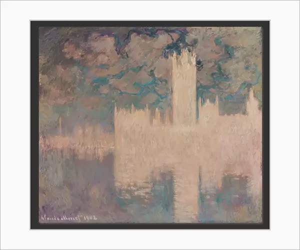 Le Parlement, soleil couchant (The Houses of Parliament, at Sunset), 1900-01 (oil on canvas)