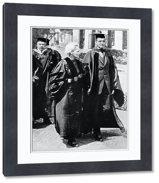 Marie Curie with Dean Pegram