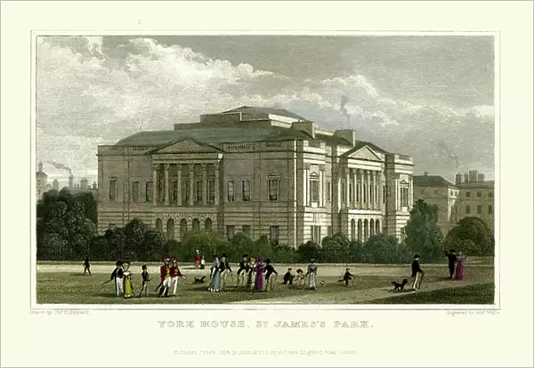 London Views: York House, St. James Park