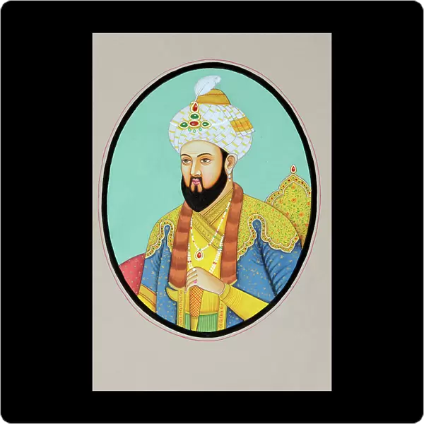 Miniature Painting of Mughal Emperor Humayun