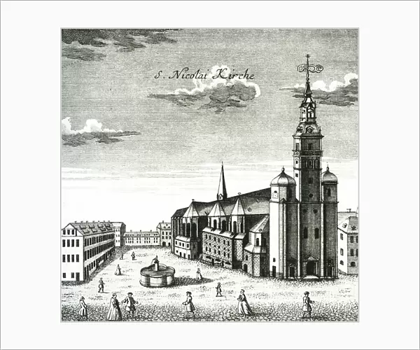 St Nicolai Church, Leipzig. 1749
