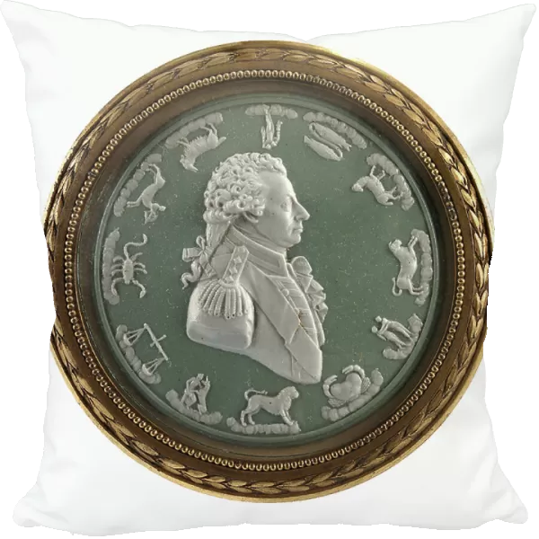 Medallion portrait of the Admiral of the fleet John Jervis, Duke of Saint Vincent (1735-1823), 1798 (object)
