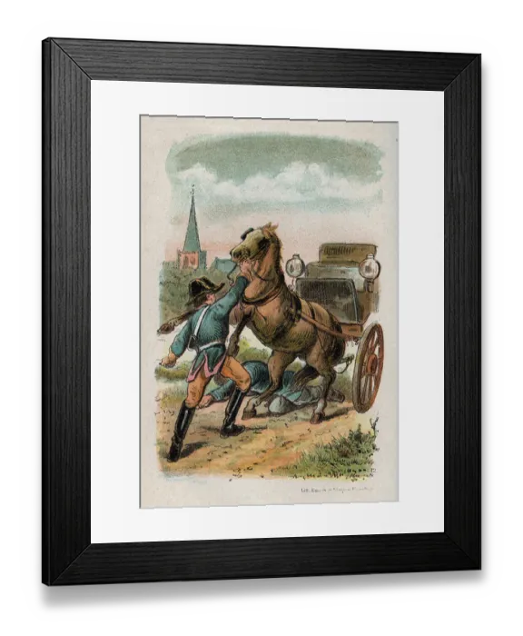 Framed Print : Laury on Horse Print, 1887 Framed Print : Laury on Horse Print, 1887
