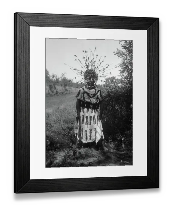 Framed Print : Native American Print, California 1907 Framed Print : Native American Print, California 1907