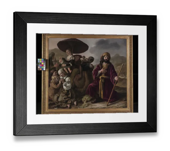 Framed Print : Jacob Seeking Forgiveness of Esau Print Framed Print : Jacob Seeking Forgiveness of Esau Print
