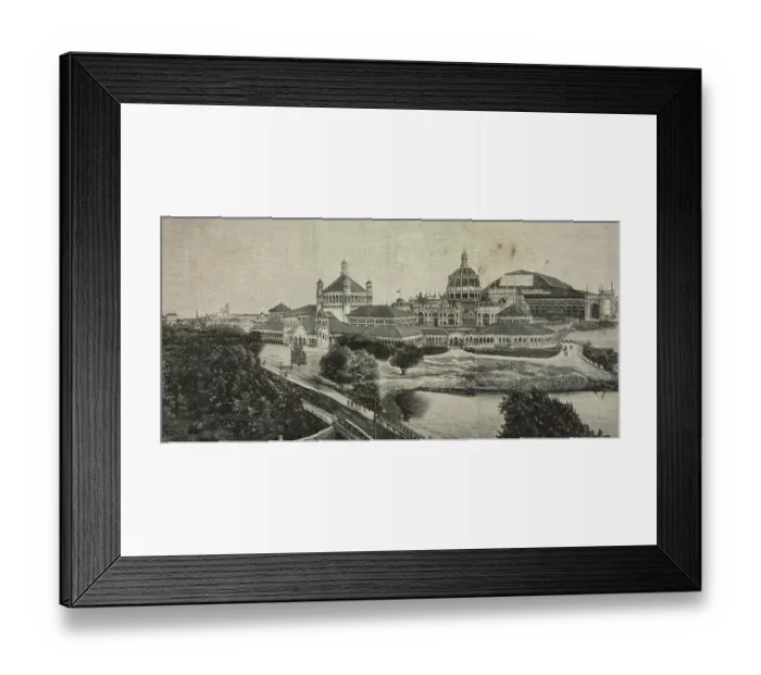 Framed Print : Print of World's Columbian Exposition in Chicago