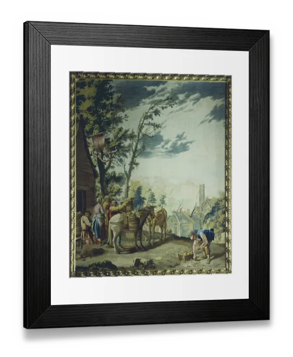 Framed Print : Grape Harvest Print Framed Print : Grape Harvest Print