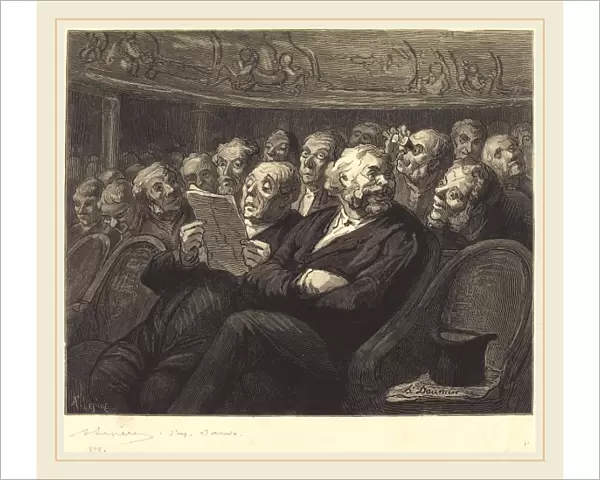 Auguste Lepere after Honore Daumier (French, 1849-1918), Les Fauteuils d orchestre