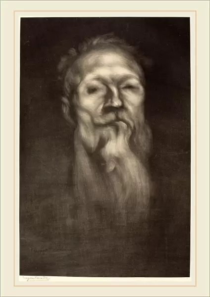 Eugene Carriere (French, 1849-1906), Rodin, 1897, lithograph