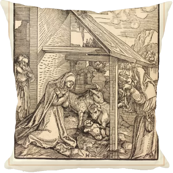 Hans Leonard Schaufelein (German, c. 1480-1485-1538-1540), The Nativity, 1510-1511