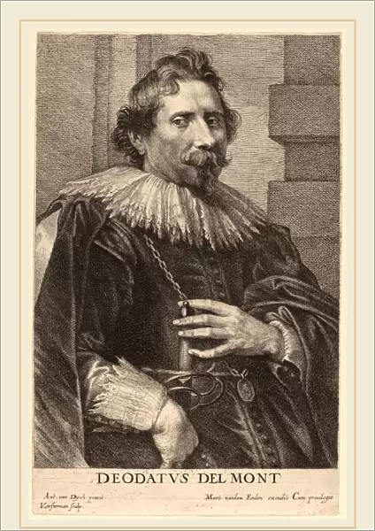 Lucas Emil Vorsterman after Sir Anthony van Dyck (Flemish, 1595-1675), Deodat Delmont