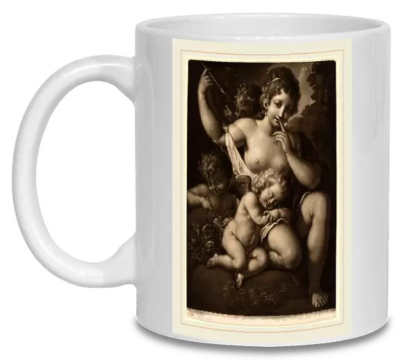 Johann Peter Pichler (Austrian, 1765-1807), Venus and Amor, c. 1800, mezzotint