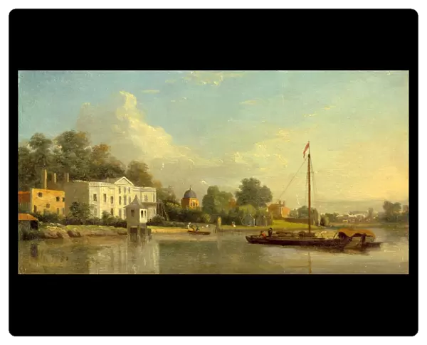 Popes Villa, Twickenham, London, Samuel Scott, ca. 1702-1772, British
